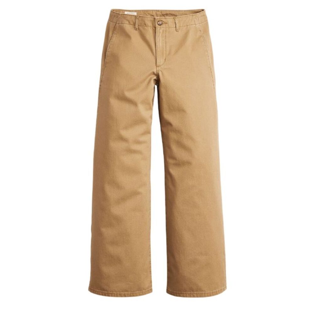 Levis Womens/Ladies Big Yikes Wide Leg Chinos / Ermine